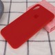 Чохол Silicone Case Full Protective (AA) для Apple iPhone XS Max (6.5") Червоний / Dark Red