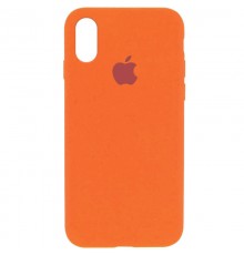 Чохол Silicone Case Full Protective (AA) для Apple iPhone XS Max (6.5") Помаранчевий / Orange