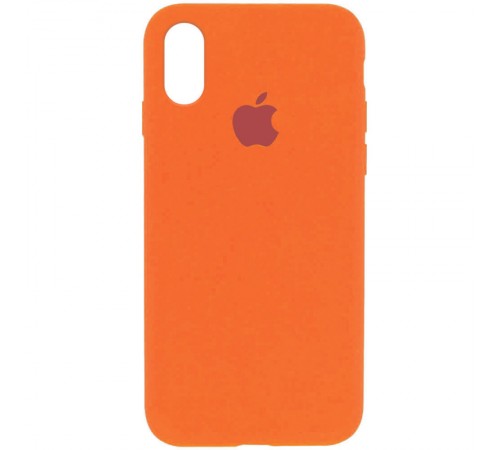 Чохол Silicone Case Full Protective (AA) для Apple iPhone XS Max (6.5") Помаранчевий / Orange Чохол Silicone Case Full Protective (AA) для Apple iPhone XS Max (6.5") Помаранчевий / Orange