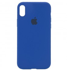 Чохол Silicone Case Full Protective (AA) для Apple iPhone XS Max (6.5") Синій / Royal blue