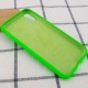 Чохол Silicone Case Full Protective (AA) для Apple iPhone XS Max (6.5") Зелений / Neon green
