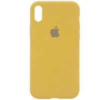 Чохол Silicone Case Full Protective (AA) для Apple iPhone XS Max (6.5") Золотий / Gold