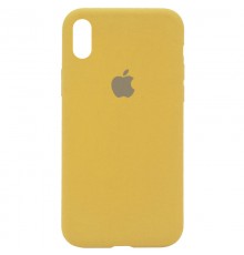 Чохол Silicone Case Full Protective (AA) для Apple iPhone XS Max (6.5") Золотий / Gold