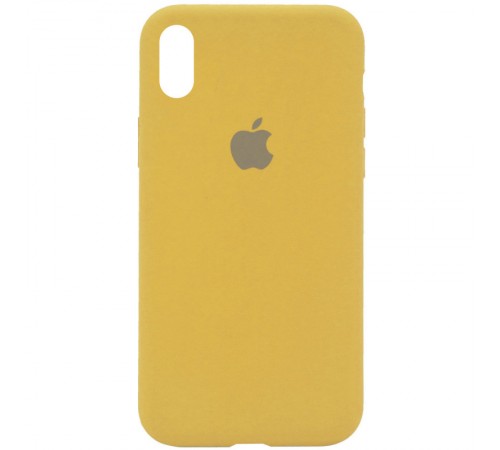 Чохол Silicone Case Full Protective (AA) для Apple iPhone XS Max (6.5") Золотий / Gold Чохол Silicone Case Full Protective (AA) для Apple iPhone XS Max (6.5") Золотий / Gold