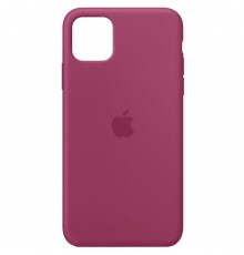 Чохол Silicone Case Full Protective (AA) для Apple iPhone 11 (6.1") Малиновий / Pomegranate