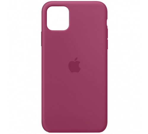 Чохол Silicone Case Full Protective (AA) для Apple iPhone 11 (6.1") Малиновий / Pomegranate Чохол Silicone Case Full Protective (AA) для Apple iPhone 11 (6.1") Малиновий / Pomegranate