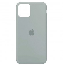 Чохол Silicone Case Full Protective (AA) для Apple iPhone 11 (6.1") Сірий / Mist Blue