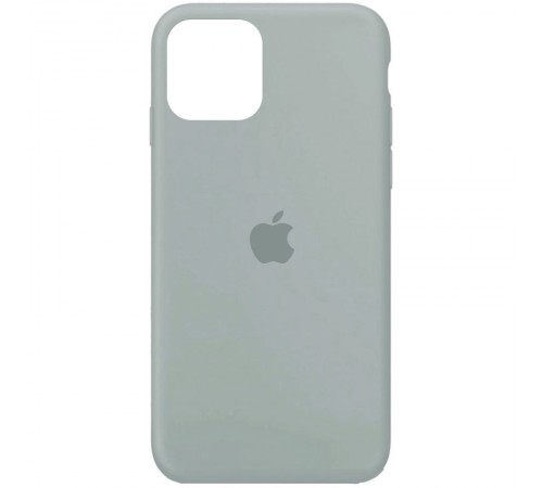 Чохол Silicone Case Full Protective (AA) для Apple iPhone 11 (6.1") Сірий / Mist Blue Чохол Silicone Case Full Protective (AA) для Apple iPhone 11 (6.1") Сірий / Mist Blue