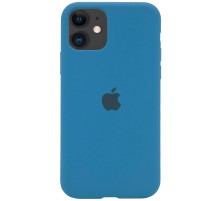 Чохол Silicone Case Full Protective (AA) для Apple iPhone 11 (6.1") Синій / Sea Blue