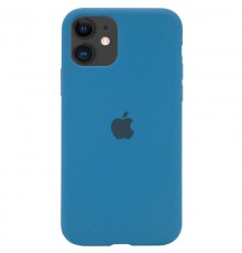 Чохол Silicone Case Full Protective (AA) для Apple iPhone 11 (6.1") Синій / Sea Blue