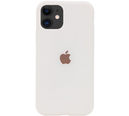 Чохол Silicone Case Full Protective (AA) для Apple iPhone 11 (6.1") Бежевий / Creamy White Чохол Silicone Case Full Protective (AA) для Apple iPhone 11 (6.1") Бежевий / Creamy White