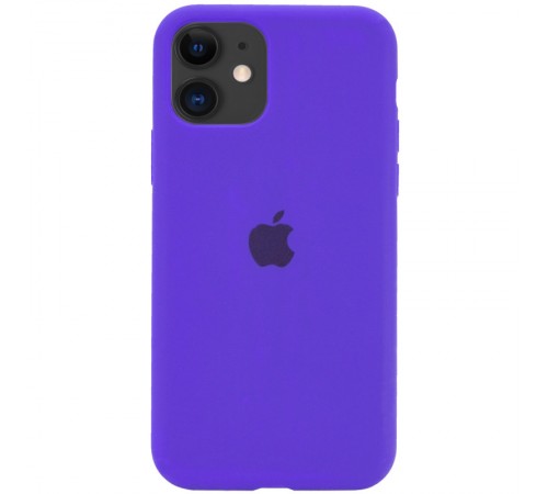 Чохол Silicone Case Full Protective (AA) для Apple iPhone 11 (6.1") Фіолетовий / Purple Чохол Silicone Case Full Protective (AA) для Apple iPhone 11 (6.1") Фіолетовий / Purple