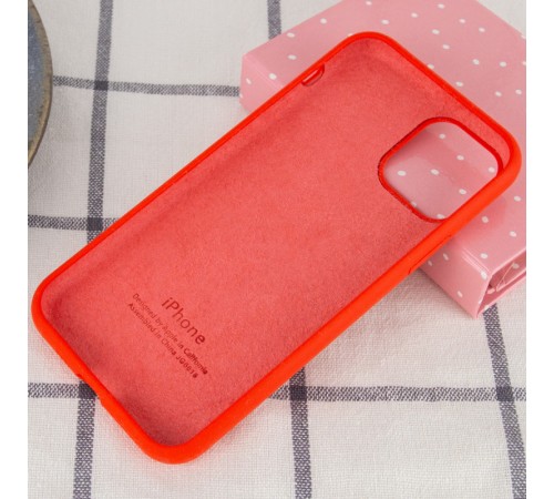 Чохол Silicone Case Full Protective (AA) для Apple iPhone 11 (6.1") Червоний / Red Чохол Silicone Case Full Protective (AA) для Apple iPhone 11 (6.1") Червоний / Red