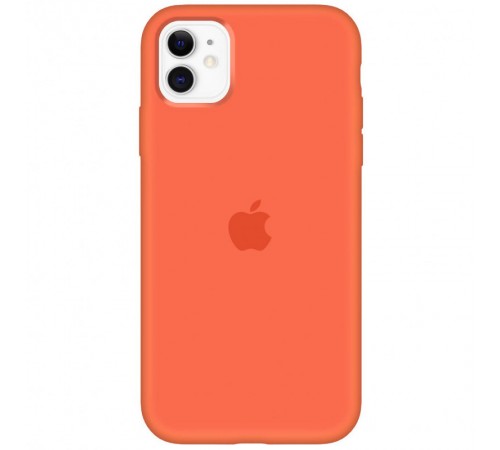 Чохол Silicone Case Full Protective (AA) для Apple iPhone 11 (6.1") Помаранчевий / Nectraine Чохол Silicone Case Full Protective (AA) для Apple iPhone 11 (6.1") Помаранчевий / Nectraine