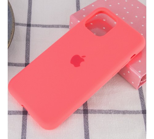 Чохол Silicone Case Full Protective (AA) для Apple iPhone 11 (6.1") Рожевий / Flamingo Чохол Silicone Case Full Protective (AA) для Apple iPhone 11 (6.1") Рожевий / Flamingo