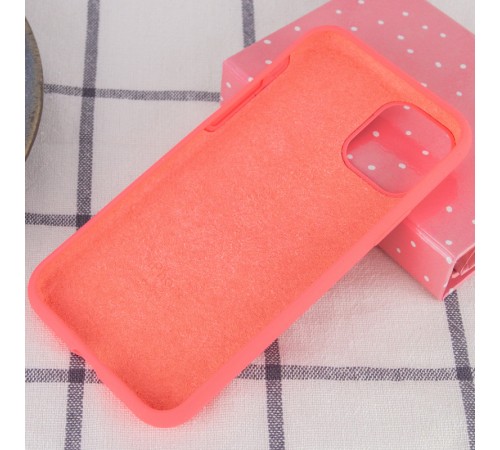 Чохол Silicone Case Full Protective (AA) для Apple iPhone 11 (6.1") Рожевий / Flamingo Чохол Silicone Case Full Protective (AA) для Apple iPhone 11 (6.1") Рожевий / Flamingo