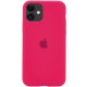 Чохол Silicone Case Full Protective (AA) для Apple iPhone 11 (6.1") Рожевий / Rose red