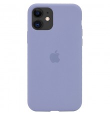Чохол Silicone Case Full Protective (AA) для Apple iPhone 11 (6.1") Сірий / Lavender Gray