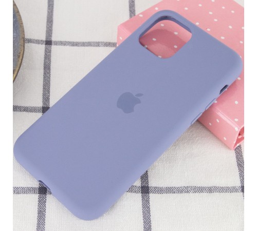 Чохол Silicone Case Full Protective (AA) для Apple iPhone 11 (6.1") Сірий / Lavender Gray Чохол Silicone Case Full Protective (AA) для Apple iPhone 11 (6.1") Сірий / Lavender Gray