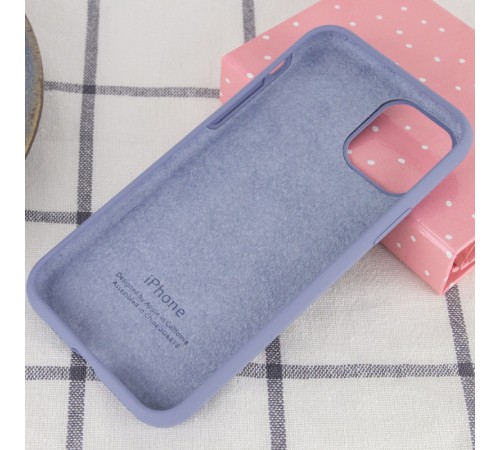 Чохол Silicone Case Full Protective (AA) для Apple iPhone 11 (6.1") Сірий / Lavender Gray Чохол Silicone Case Full Protective (AA) для Apple iPhone 11 (6.1") Сірий / Lavender Gray