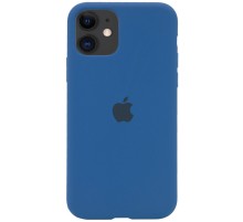 Чохол Silicone Case Full Protective (AA) для Apple iPhone 11 (6.1") Синій / Navy Blue