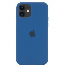 Чохол Silicone Case Full Protective (AA) для Apple iPhone 11 (6.1") Синій / Navy Blue