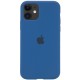Чохол Silicone Case Full Protective (AA) для Apple iPhone 11 (6.1") Синій / Navy Blue