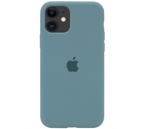 Чохол Silicone Case Full Protective (AA) для Apple iPhone 11 (6.1") Зелений / Pine green