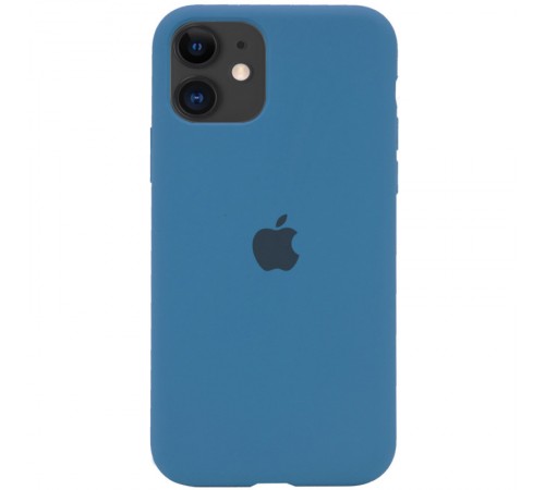 Чохол Silicone Case Full Protective (AA) для Apple iPhone 11 (6.1") Блакитний / Light Blue Чохол Silicone Case Full Protective (AA) для Apple iPhone 11 (6.1") Блакитний / Light Blue