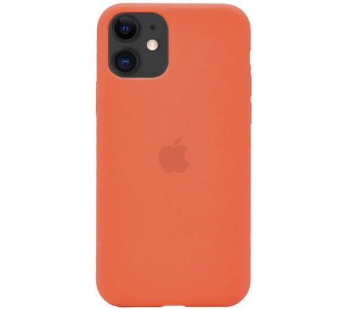 Чохол Silicone Case Full Protective (AA) для Apple iPhone 11 (6.1") Помаранчевий / Clementine Чохол Silicone Case Full Protective (AA) для Apple iPhone 11 (6.1") Помаранчевий / Clementine
