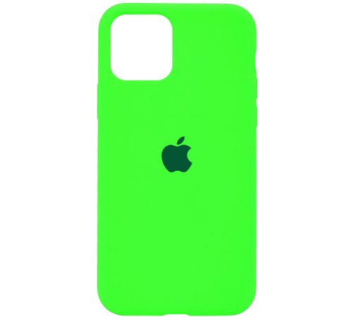 Чохол Silicone Case Full Protective (AA) для Apple iPhone 11 (6.1") Салатовий / Neon green Чохол Silicone Case Full Protective (AA) для Apple iPhone 11 (6.1") Салатовий / Neon green