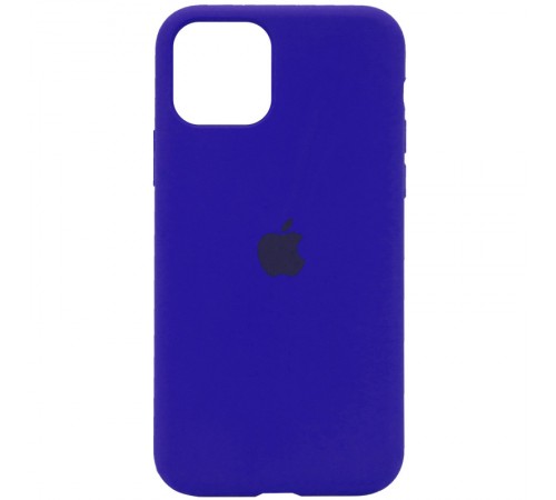Чохол Silicone Case Full Protective (AA) для Apple iPhone 11 (6.1") Синій / Shiny blue Чохол Silicone Case Full Protective (AA) для Apple iPhone 11 (6.1") Синій / Shiny blue