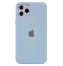 Чохол Silicone Case Full Protective (AA) для Apple iPhone 11 Pro (5.8") Блакитний / Sky Blue