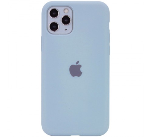 Чохол Silicone Case Full Protective (AA) для Apple iPhone 11 Pro (5.8") Блакитний / Sky Blue Чохол Silicone Case Full Protective (AA) для Apple iPhone 11 Pro (5.8") Блакитний / Sky Blue