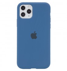 Чохол Silicone Case Full Protective (AA) для Apple iPhone 11 Pro (5.8") Синій / Denim Blue