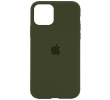 Чохол Silicone Case Full Protective (AA) для Apple iPhone 11 Pro (5.8") Зелений / Dark Olive