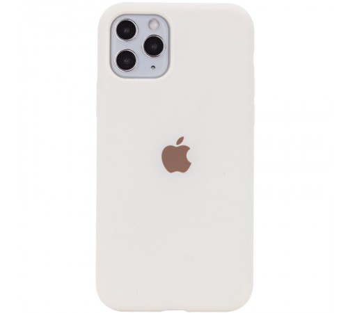 Чохол Silicone Case Full Protective (AA) для Apple iPhone 11 Pro (5.8") Бежевий / Creamy White