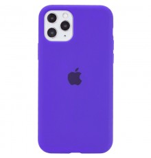 Чохол Silicone Case Full Protective (AA) для Apple iPhone 11 Pro (5.8") Фіолетовий / Purple