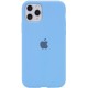 Чохол Silicone Case Full Protective (AA) для Apple iPhone 11 Pro (5.8") Блакитний / Cornflower