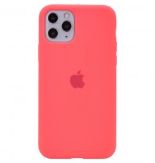 Чохол Silicone Case Full Protective (AA) для Apple iPhone 11 Pro (5.8") Рожевий / Flamingo