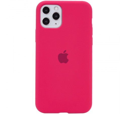 Чохол Silicone Case Full Protective (AA) для Apple iPhone 11 Pro (5.8") Рожевий / Rose red Чохол Silicone Case Full Protective (AA) для Apple iPhone 11 Pro (5.8") Рожевий / Rose red