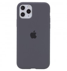 Чохол Silicone Case Full Protective (AA) для Apple iPhone 11 Pro (5.8") Сірий / Dark Gray