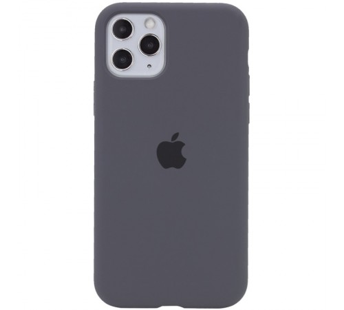 Чохол Silicone Case Full Protective (AA) для Apple iPhone 11 Pro (5.8") Сірий / Dark Gray Чохол Silicone Case Full Protective (AA) для Apple iPhone 11 Pro (5.8") Сірий / Dark Gray