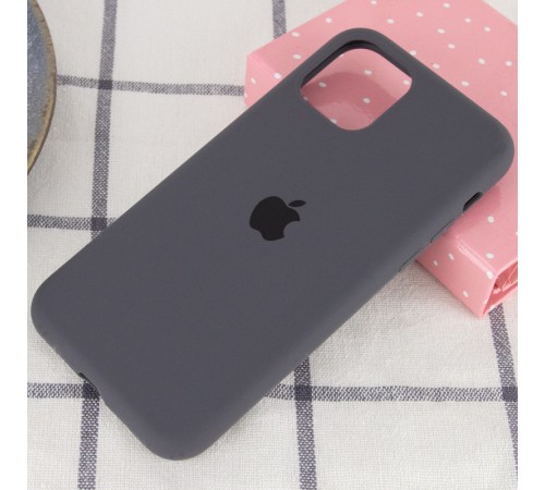 Чохол Silicone Case Full Protective (AA) для Apple iPhone 11 Pro (5.8") Сірий / Dark Gray Чохол Silicone Case Full Protective (AA) для Apple iPhone 11 Pro (5.8") Сірий / Dark Gray