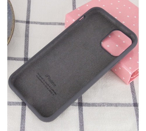 Чохол Silicone Case Full Protective (AA) для Apple iPhone 11 Pro (5.8") Сірий / Dark Gray Чохол Silicone Case Full Protective (AA) для Apple iPhone 11 Pro (5.8") Сірий / Dark Gray