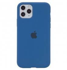 Чохол Silicone Case Full Protective (AA) для Apple iPhone 11 Pro (5.8") Синій / Navy Blue