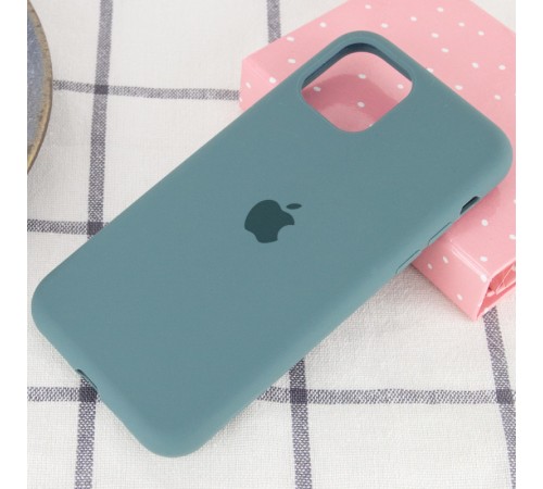 Чохол Silicone Case Full Protective (AA) для Apple iPhone 11 Pro (5.8") Зелений / Pine green Чохол Silicone Case Full Protective (AA) для Apple iPhone 11 Pro (5.8") Зелений / Pine green