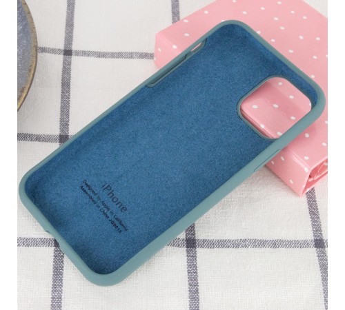 Чохол Silicone Case Full Protective (AA) для Apple iPhone 11 Pro (5.8") Зелений / Pine green Чохол Silicone Case Full Protective (AA) для Apple iPhone 11 Pro (5.8") Зелений / Pine green