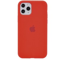 Чохол Silicone Case Full Protective (AA) для Apple iPhone 11 Pro (5.8") Червоний / Dark Red