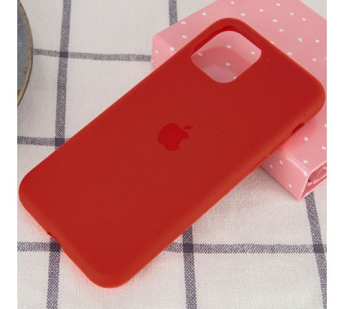 Чохол Silicone Case Full Protective (AA) для Apple iPhone 11 Pro (5.8") Червоний / Dark Red Чохол Silicone Case Full Protective (AA) для Apple iPhone 11 Pro (5.8") Червоний / Dark Red